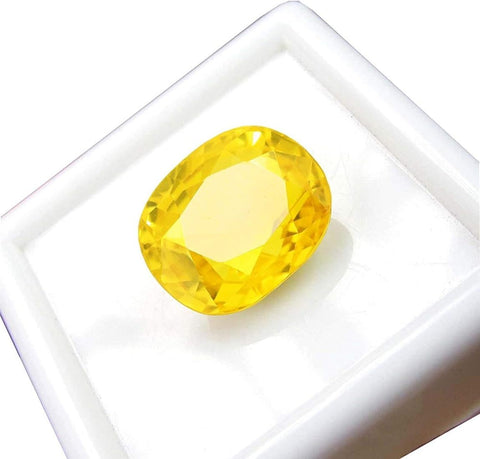 Premium Natural Yellow Sapphire (Pukhraj)