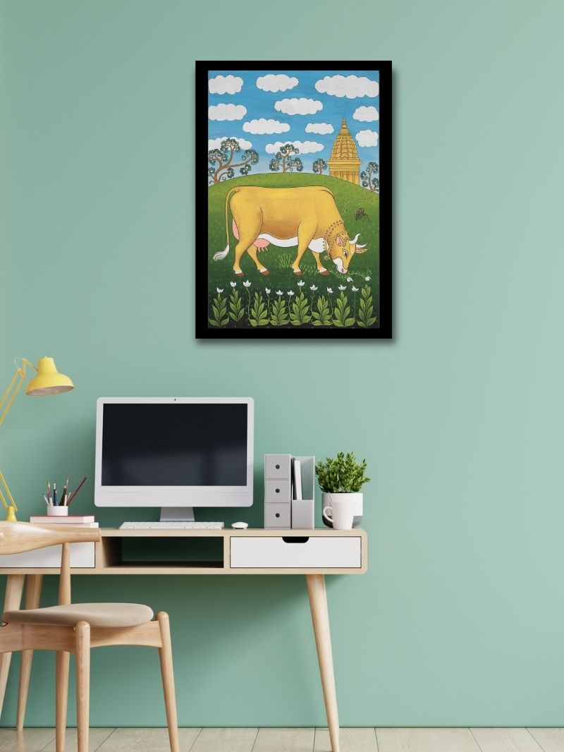 Cow wall art for office decor, adding calm and style – divineshopy.