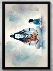 Lord Shiva & Child Wall Art – Shivji Photo Frame for Puja Room & gift